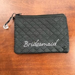 David’s bridal black wristlet